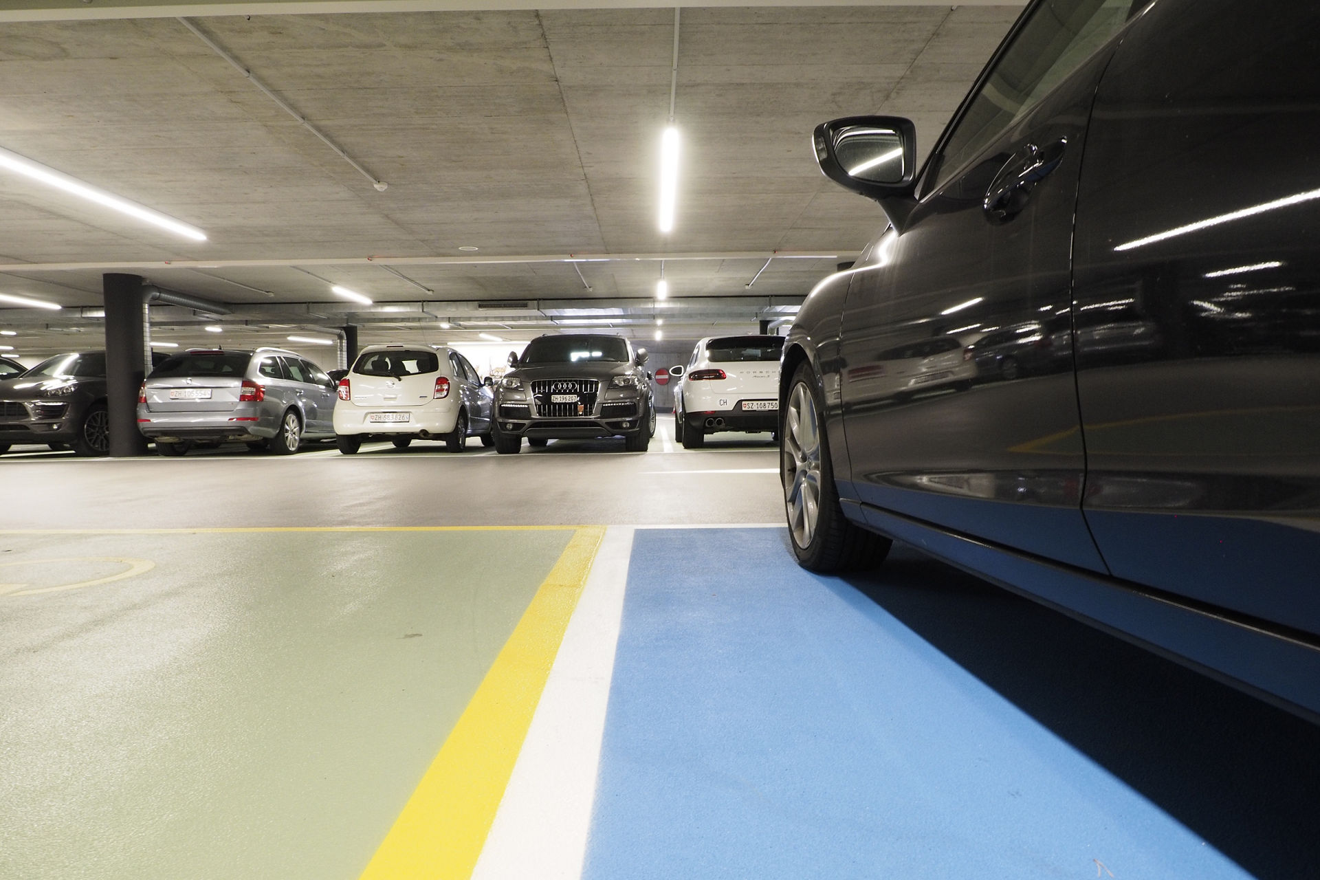 Elegant lobby and reception area